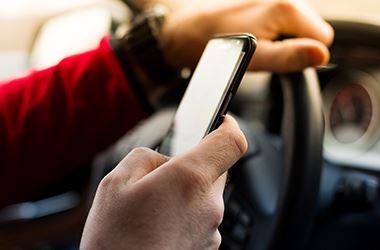 Texting while driving
